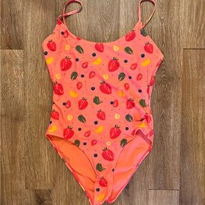 Panera Swim Soups Poppyseed Salad One Piece Large Women’s